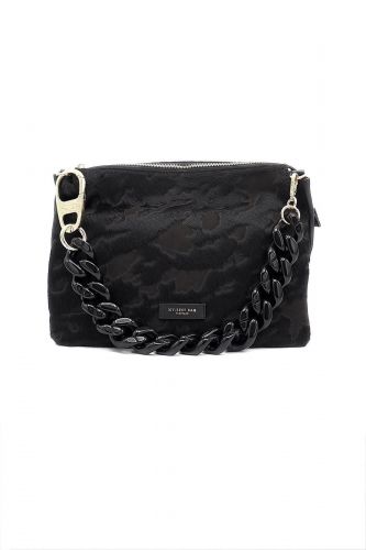 Sac porté épaule en pony MY-BEST BAG | Marine