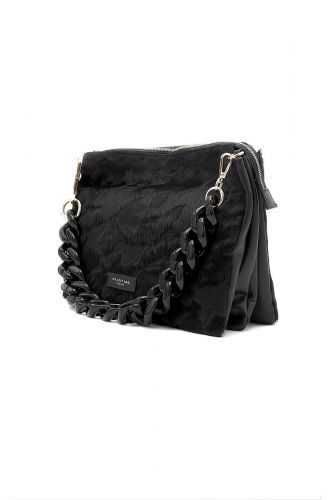 Sac porté épaule en pony MY-BEST BAG | Marine