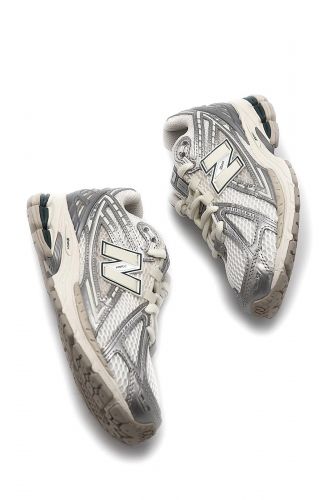 New Balance basket bas Argent unisex (argenté, blanc & touche de vert - M1906REE) - Marine | Much more than shoes