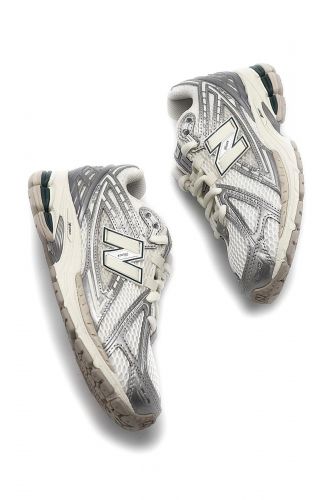 New Balance basket bas Argent unisex (argenté, blanc & touche de vert - M1906REE) - Marine | Much more than shoes