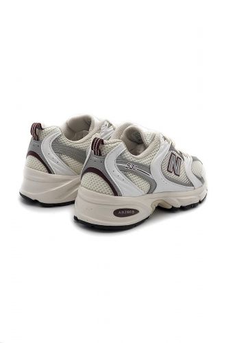 New Balance basket bas Blanc unisex (blanc + côté blanc/burgundy - MR530/SZ +  blanc/bordeau) - Marine | Much more than shoes