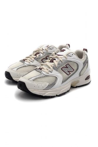 New Balance basket bas Blanc unisex (blanc + côté blanc/burgundy - MR530/SZ +  blanc/bordeau) - Marine | Much more than shoes