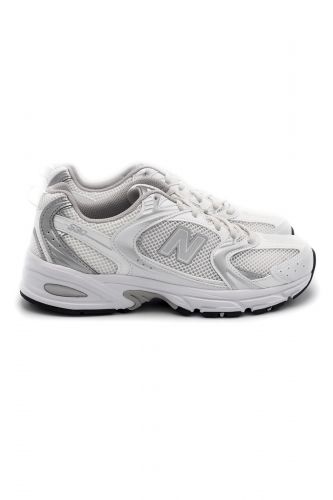 New Balance basket bas Argent