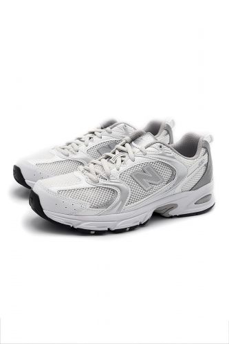 New Balance basket bas Argent unisex (blanc + côté silver - MR530/EMA +  silver) - Marine | Much more than shoes