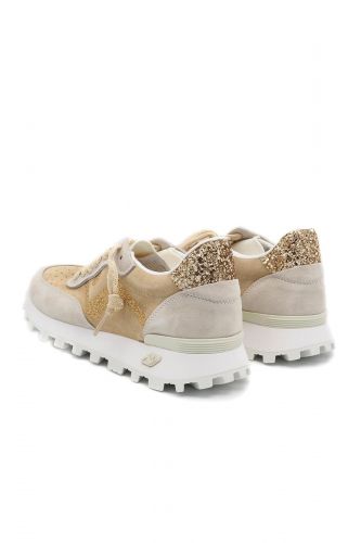 Baskets doré et écru chics et raffinées NO MAP SOCIETY | Marine