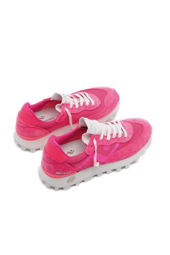 Baskets roses fluo NO MAP SOCIETY | Marine