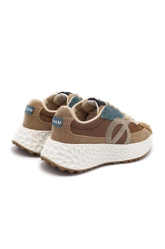 No Name basket bas Camel femmes (semelle maxi multi camel - CARTER nougat) - Marine | Much more than shoes