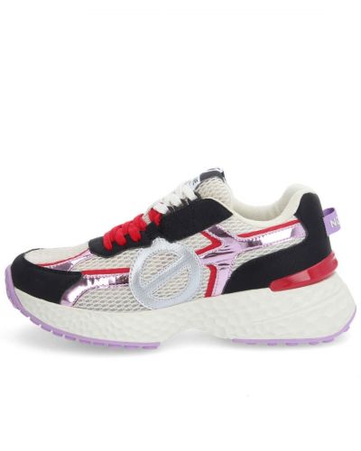 No Name basket bas Rose femmes (semelle runner black lilas - CARTER 2 Tokyo) - Marine | Much more than shoes