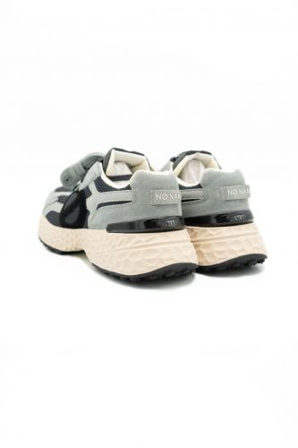 No Name basket bas Gris hommes (semelle runner grey black Hommes - CARTER 2 argent gris noir) - Marine | Much more than shoes
