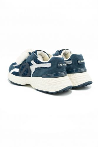 No Name basket bas Bleu hommes (semelle runner navy silver Hommes - CARTER 2 argent bleu marine) - Marine | Much more than shoes