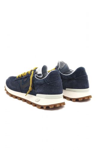 Nomad Society basket bas Bleu hommes (sneaker hyper souple indigo & bleu - MS110 bleu & indigo) - Marine | Much more than shoes