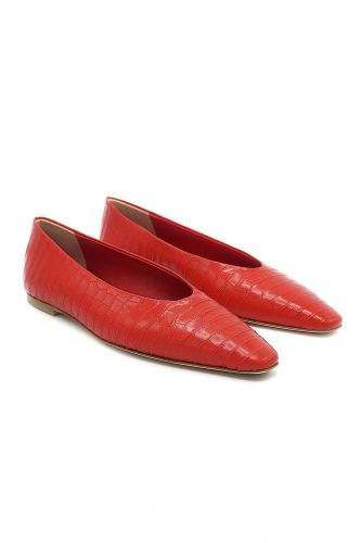 Ballerine pointue rouge ODARE | Marine