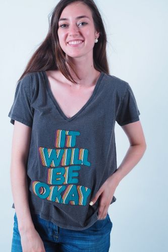 One Tee tee-Shirt Gris