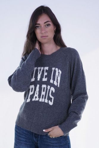 Pull gris 