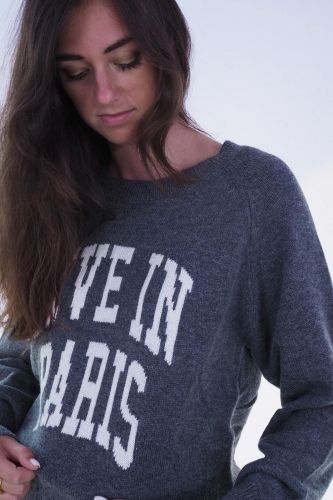 Pull gris 