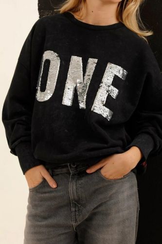 One Tee sweat  Gris