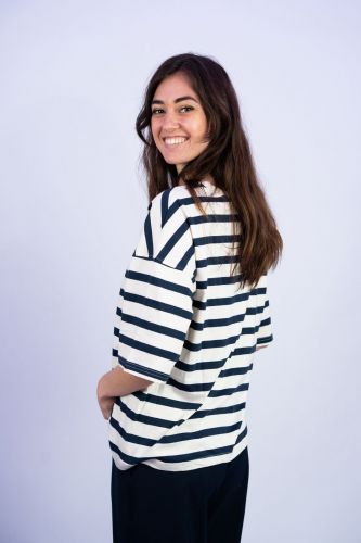 T-shirt marinière ONE TEE | Marine