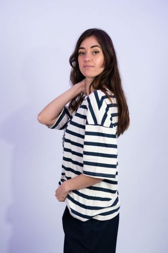 T-shirt marinière ONE TEE | Marine