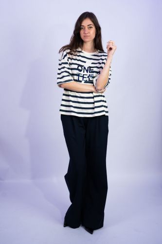 T-shirt marinière ONE TEE | Marine