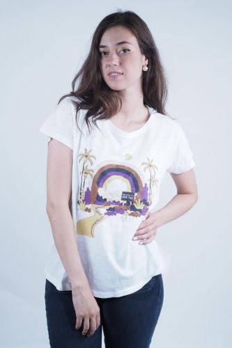 One Tee tee-Shirt Blanc femmes (white - ORION TS white) - Marine | Much more than shoes