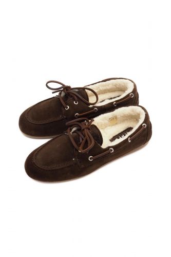 Boat shoes fourrées marron PAVEMENT | MARINE Auvelais