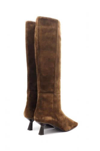 Botte haute nubuck brun PAVEMENT | MARINE Auvelais 