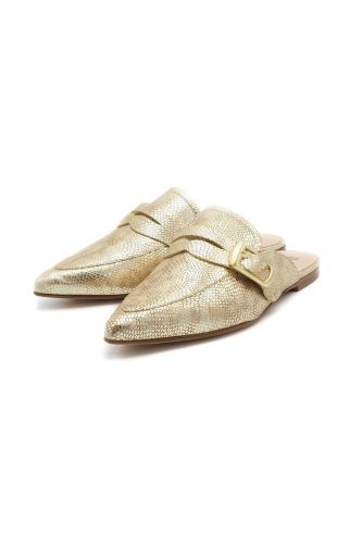 Pertini mule Or femmes (mule mocassin - 33163 D7 mule or) - Marine | Much more than shoes