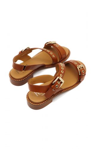 Sandales avec deux boucles PERTINI | Marine