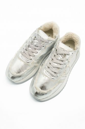 Baskets en argent uni PHILIPPE MODEL | Marine