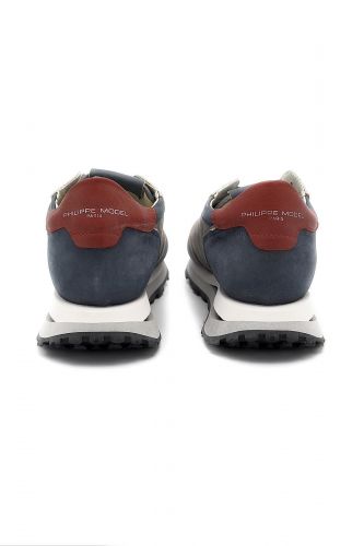 Baskets en nubuk bleu PHILIPPE MODEL | Marine