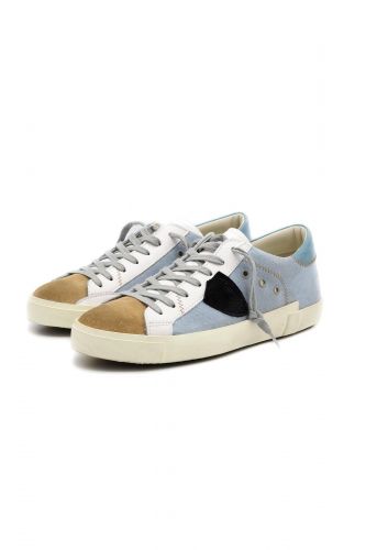 Baskets bleu denim PHILIPPE MODEL | Marine