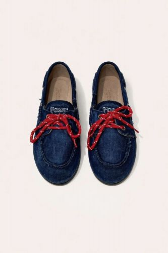 Posa mocassin Bleu femmes (boatloafer jeans - BOATLOAFER DENIM bleu) - Marine | Much more than shoes