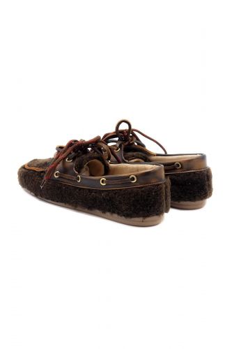 Boat shoes teddy brun POSA | MARINE Auvelais