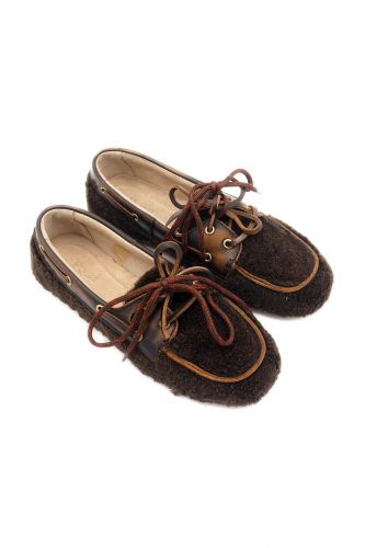 Boat shoes teddy brun POSA | MARINE Auvelais