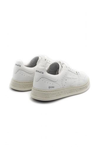 Baskets en cuir blanc PREMIATA | Marine