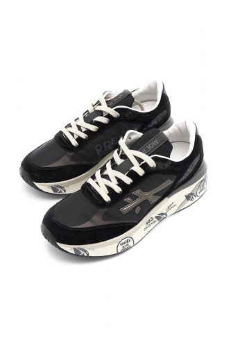 Premiata basket bas Noir femmes (New semelle - MOERUND 6443) - Marine | Much more than shoes