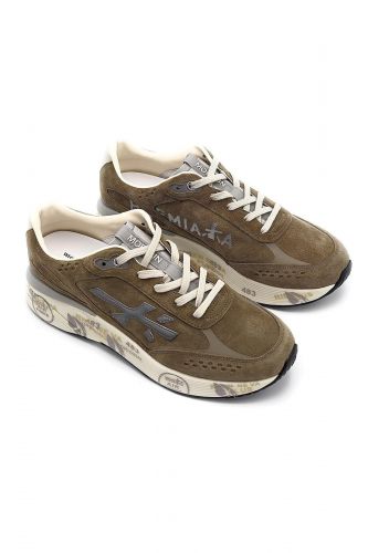 Baskets en nubuk camel PREMIATA | Marine