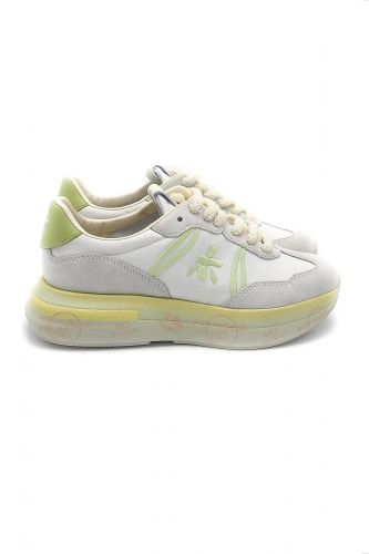 Premiata basket bas Blanc