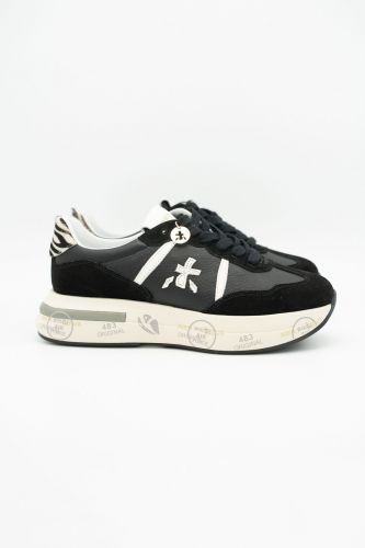 Premiata basket bas Noir/blanc