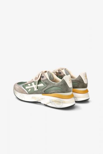 Premiata basket bas Beige hommes (new semelle vert/beige/blanc - MOERUN 6726 vert/beige) - Marine | Much more than shoes