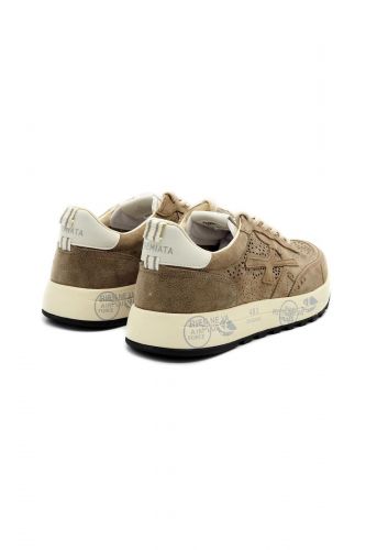 Premiata basket bas Beige hommes (perfo beige et orange - NOUS 8288 perfo beige et orang) - Marine | Much more than shoes