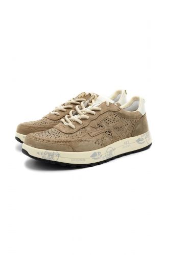 Premiata basket bas Beige hommes (perfo beige et orange - NOUS 8288 perfo beige et orang) - Marine | Much more than shoes