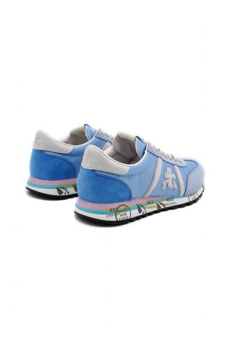 Premiata basket bas Ciel femmes (semelle crantée - LUCY 8144 baby blue) - Marine | Much more than shoes