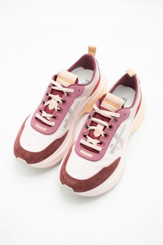 Baskets bas blanc et rouge PREMIATA | Marine