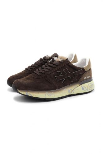 Baskets Mick brun daim et tissu PREMIATA | MARINE Auvelais