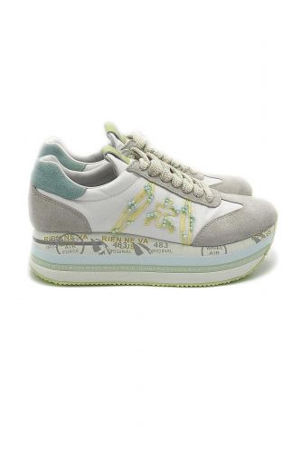 Premiata basket bas Blanc