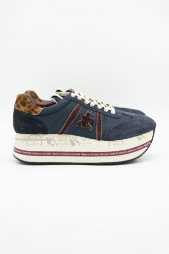 Premiata basket bas Bleu