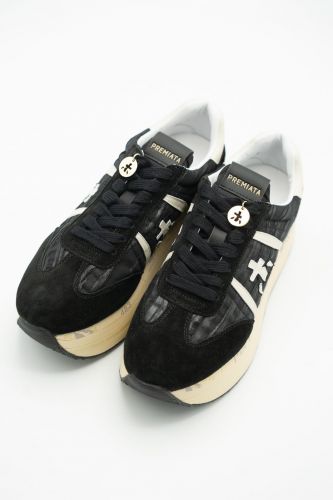 Baskets noir léo & pony PREMIATA | Marine