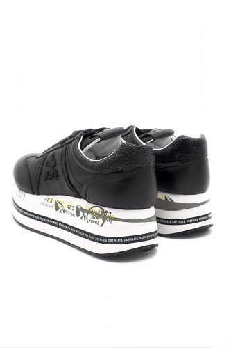 Baskets en cuir noir PREMIATA | Marine