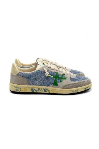 Premiata basket bas Bleu